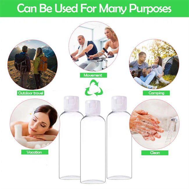 flip cap plastic bottles